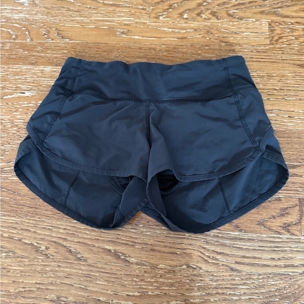 Black Lululemon Athletic Shorts
